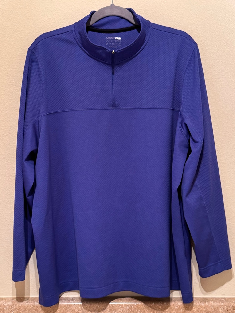 Lands' End Plus Size Women’s Outfitter Quarter-Zip Pullover - Size 3x